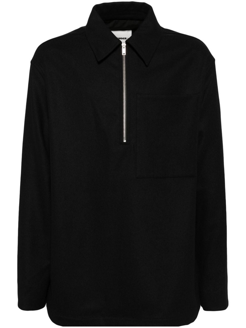 zip-up sweatshirt 1