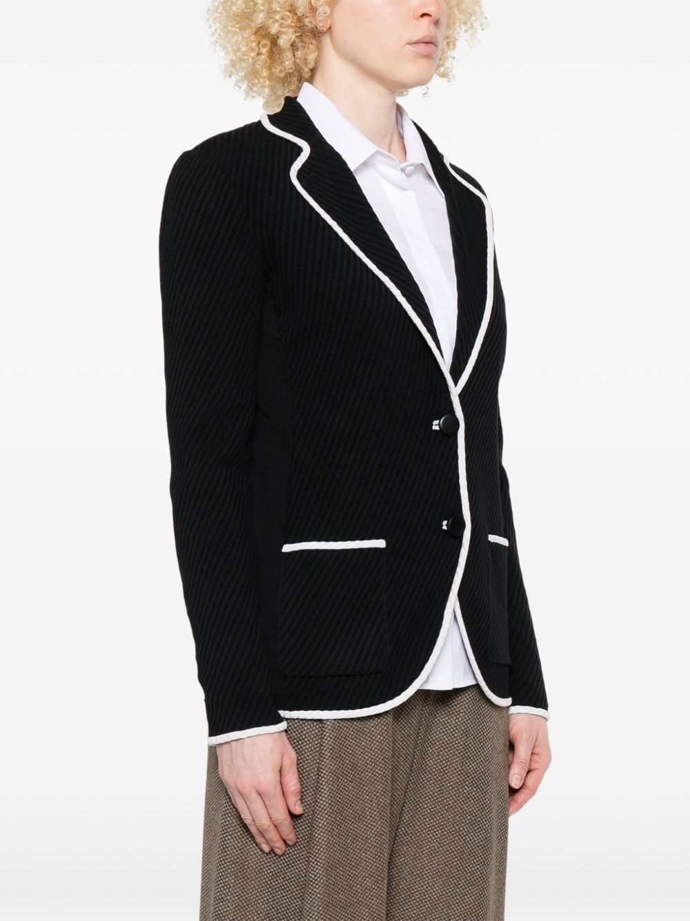 single-breasted blazer - 3