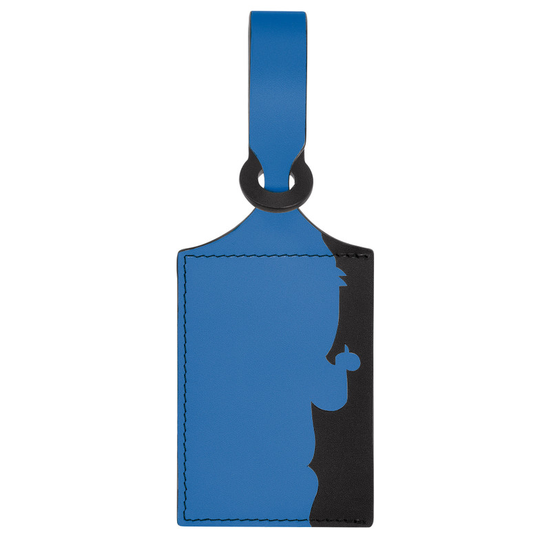 LGP Travel Luggage tag Cobalt - Leather 1