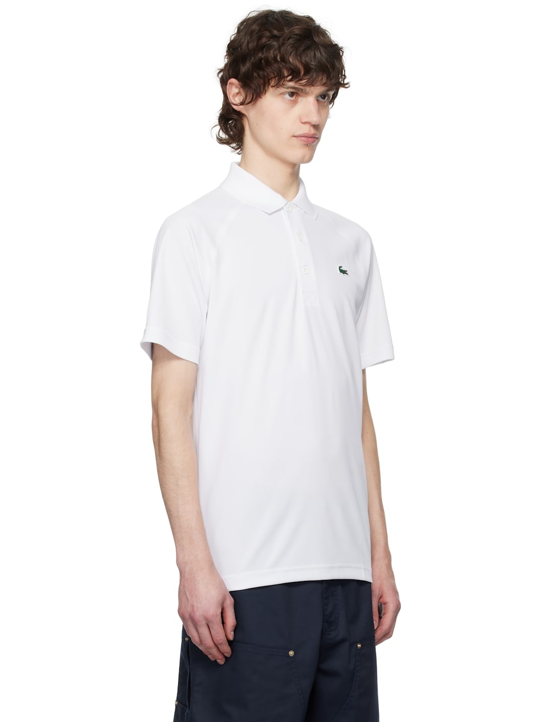 White Regular Fit UV Protect Golf Polo - 2