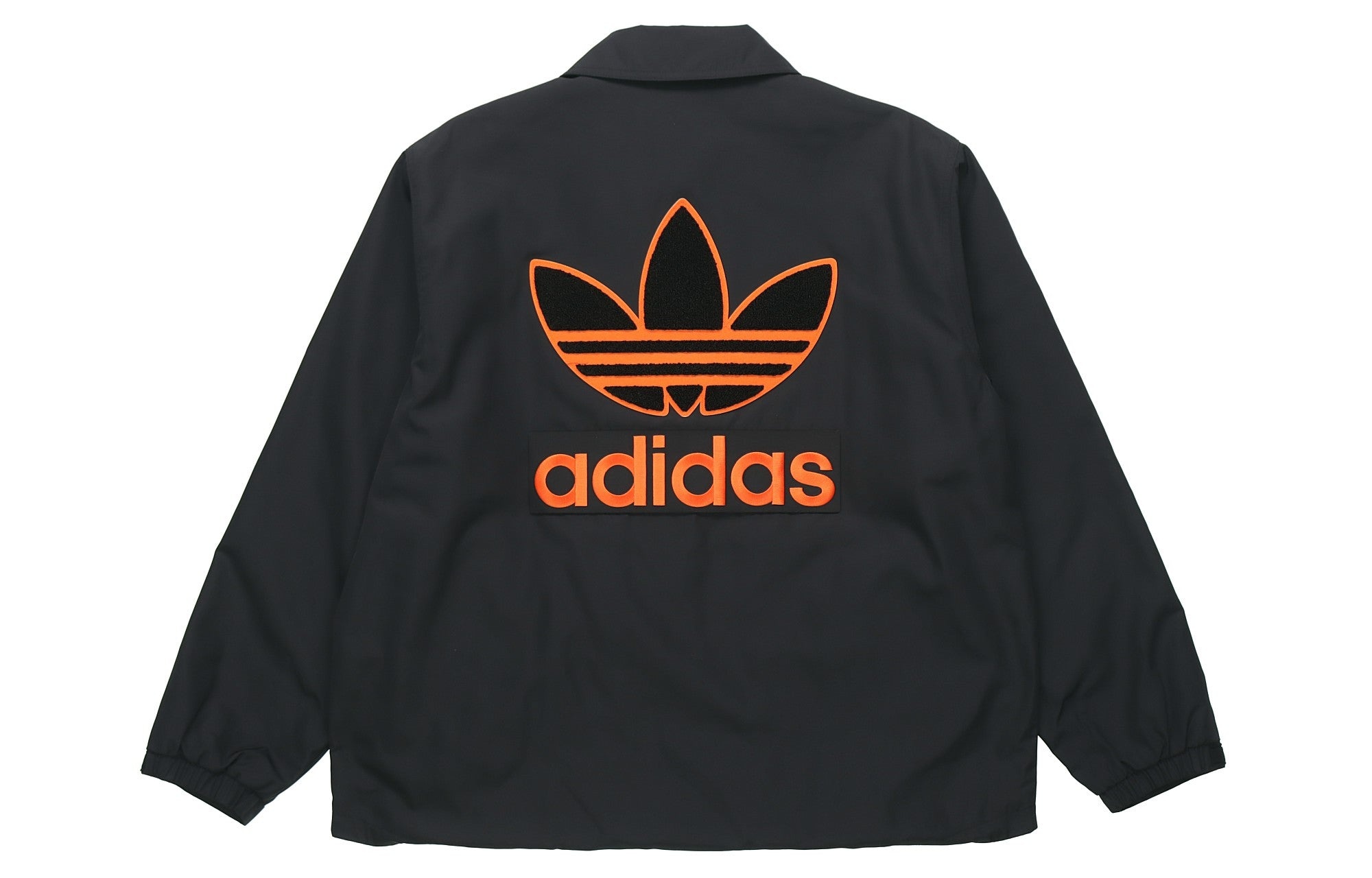 adidas originals Big Trfl Jkt Athleisure Casual Sports Embroidered Logo Woven Jacket Black H07087 - 2