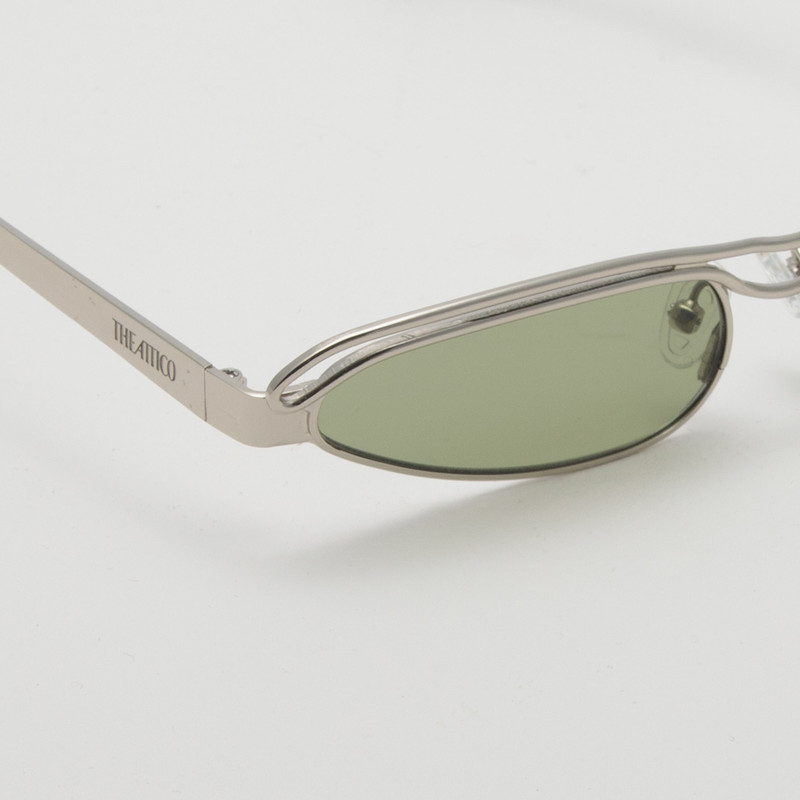 Norma Cat Eye Sunglasses in Silver 3