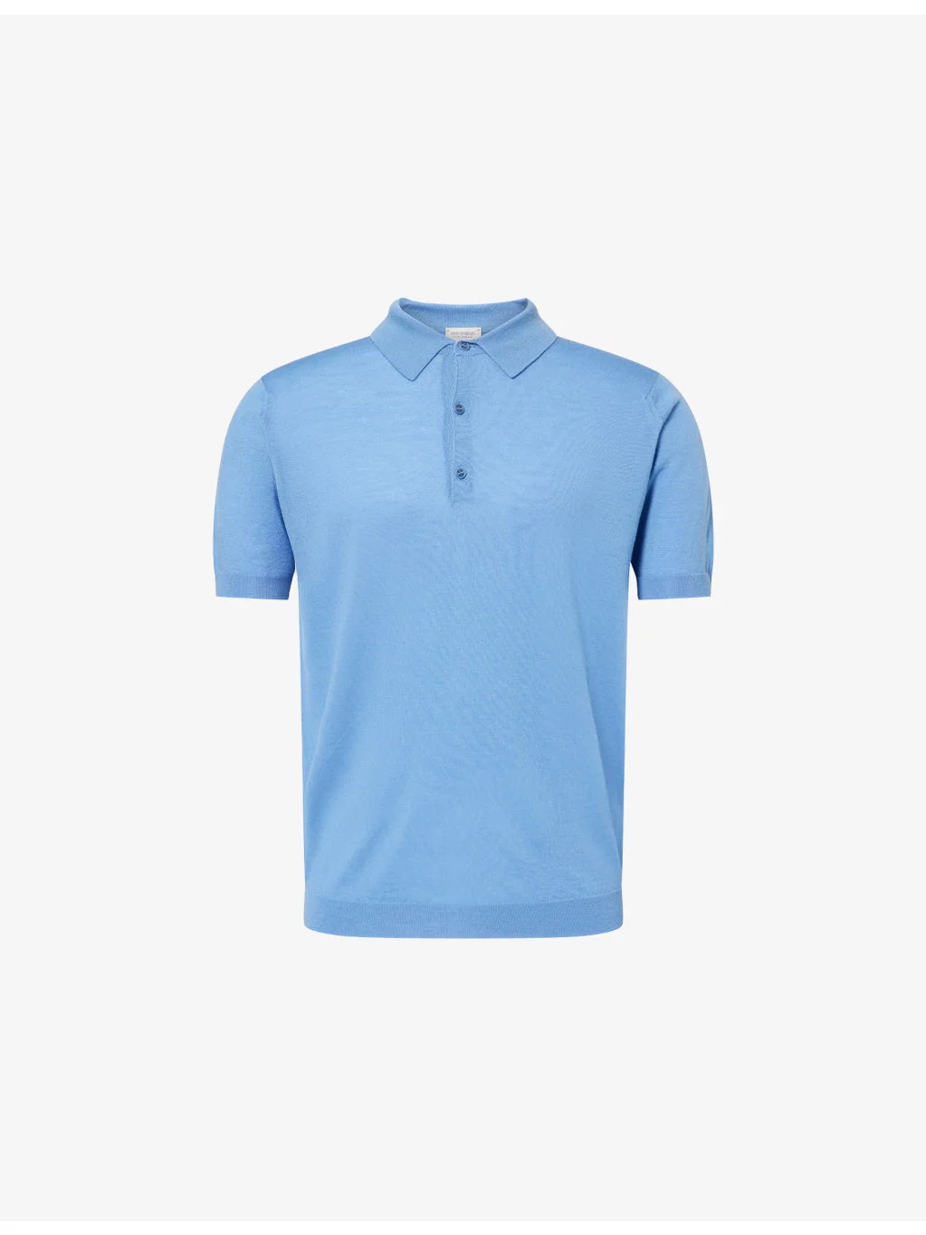 Macloud Short-Sleeve Merino-Wool Polo Jumper - 1