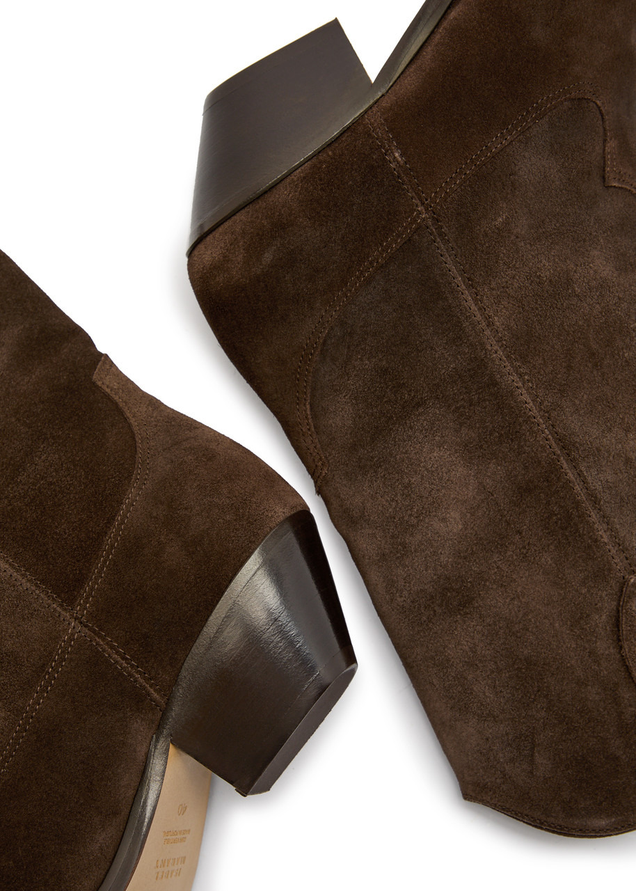 Isabel Marant étoile Duerto 40 Western Suede Mid-calf Boots - 4