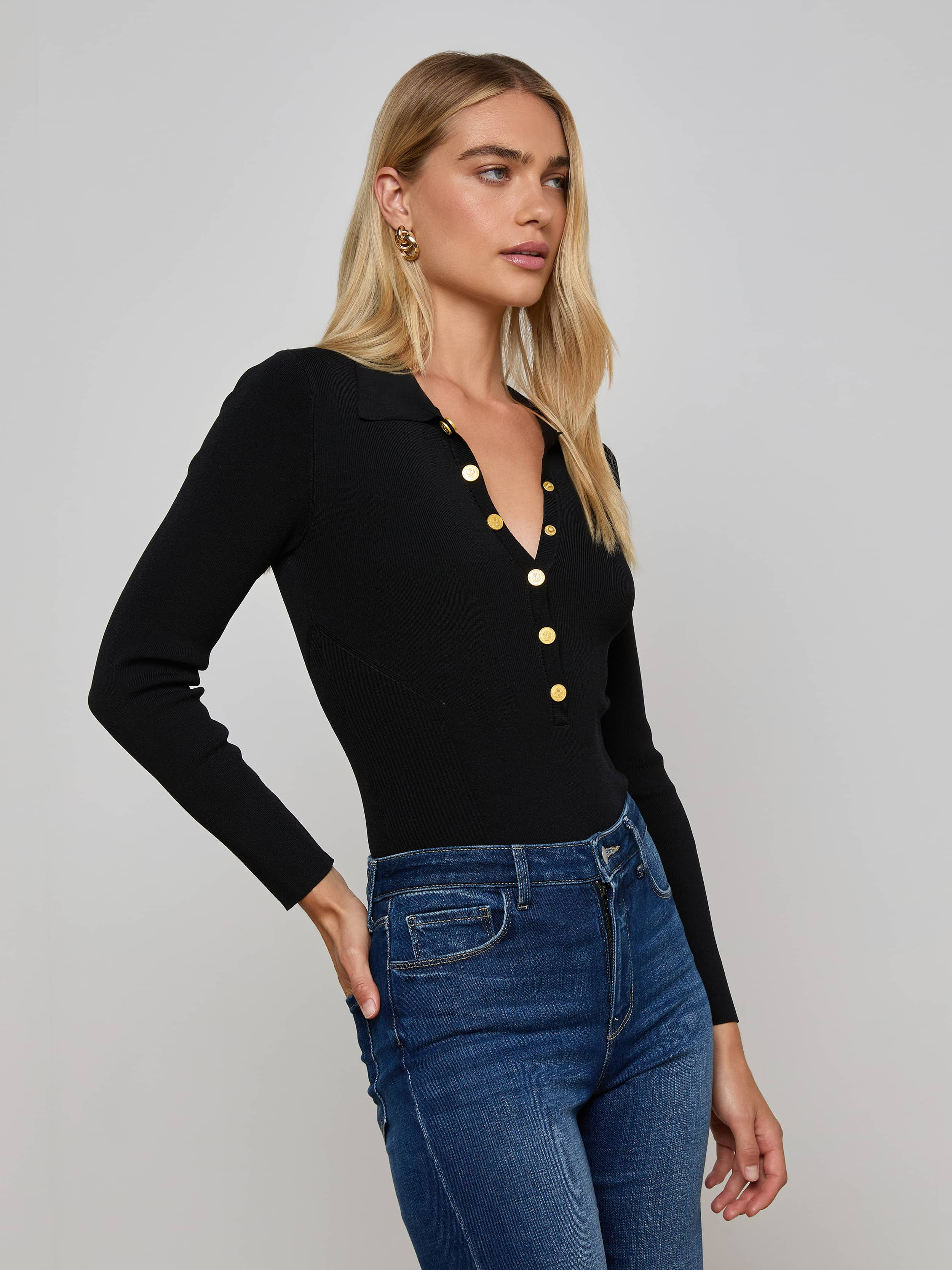 Elisabetta Knit Bodysuit - 3