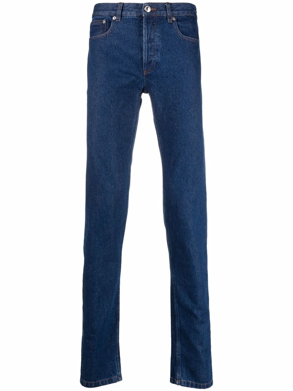 mid-rise slim-fit jeans - 1