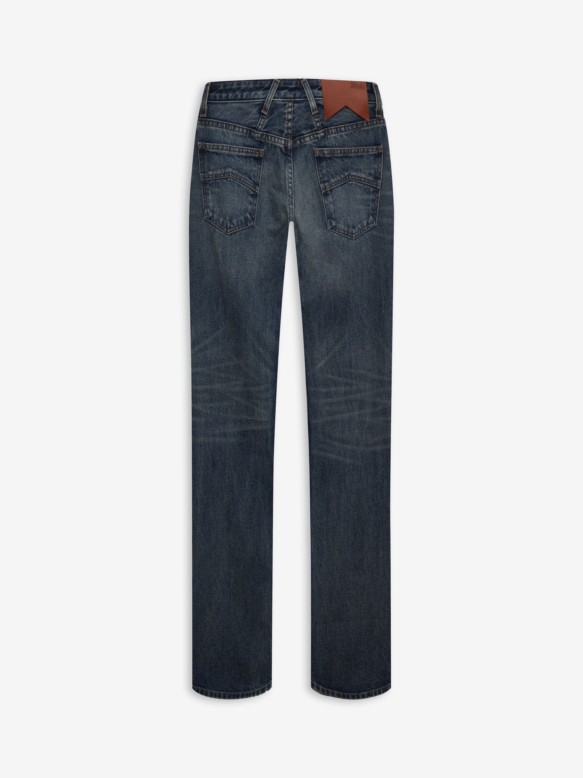 LOW-WAIST FLARE DENIM - 3