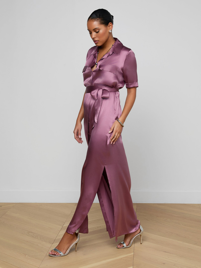 Klement Silk Shirt Dress 5