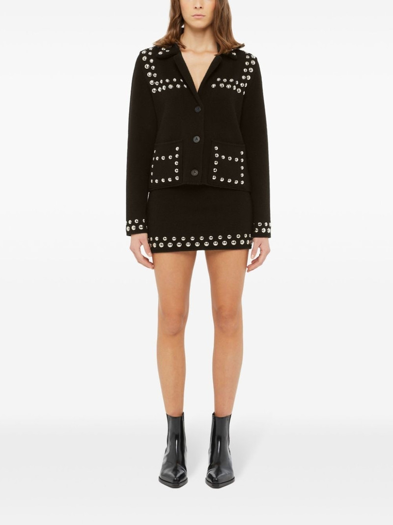 Alanui stud detailing jacket outlook
