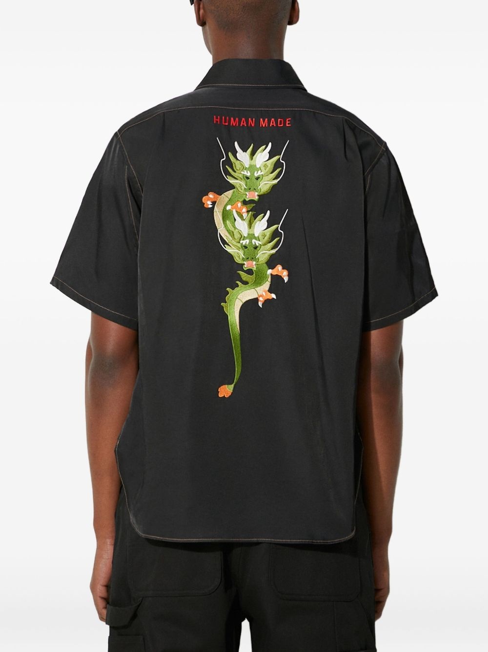 dragon-motif shirt - 3