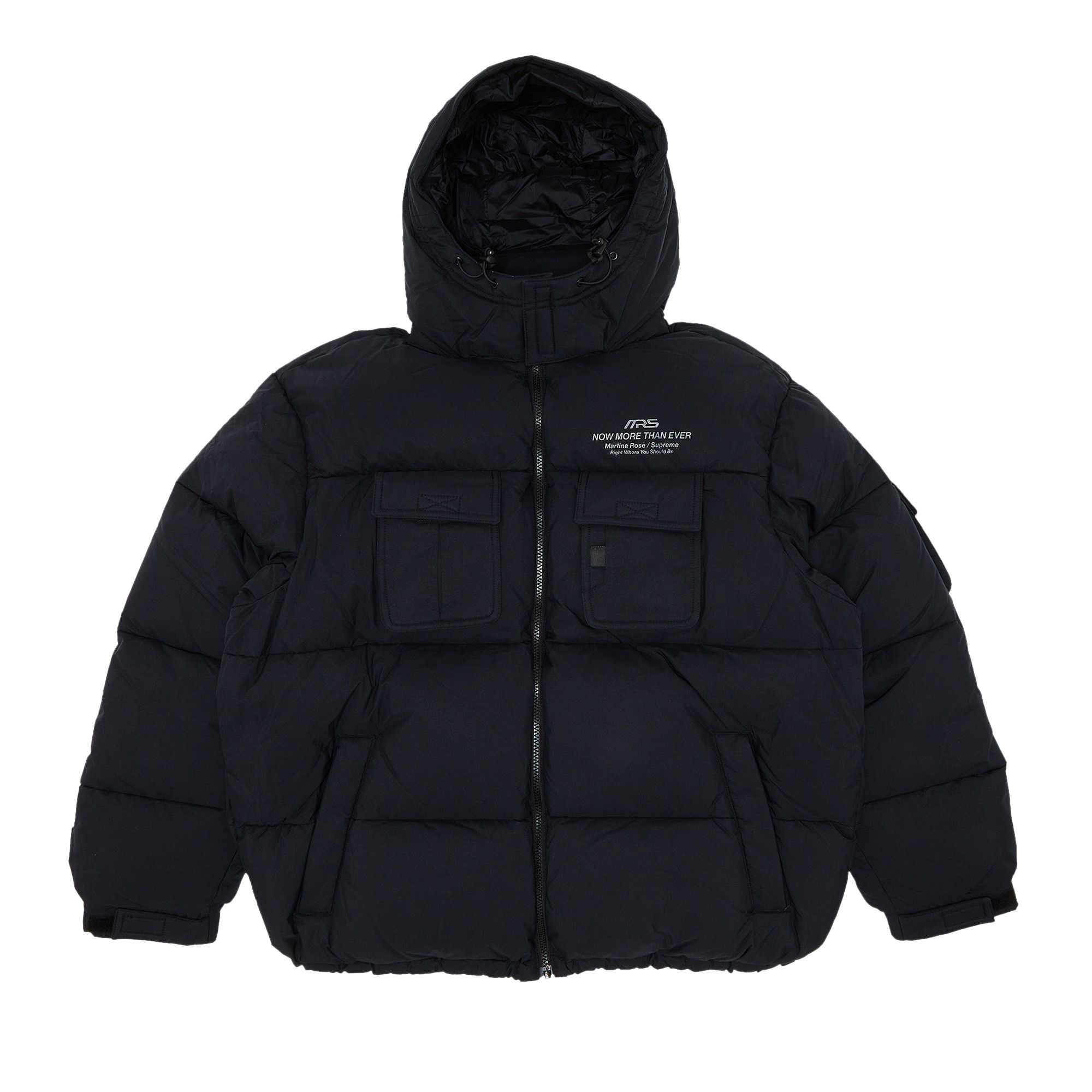 Supreme x Martine Rose Down Puffer Jacket 'Black' - 1