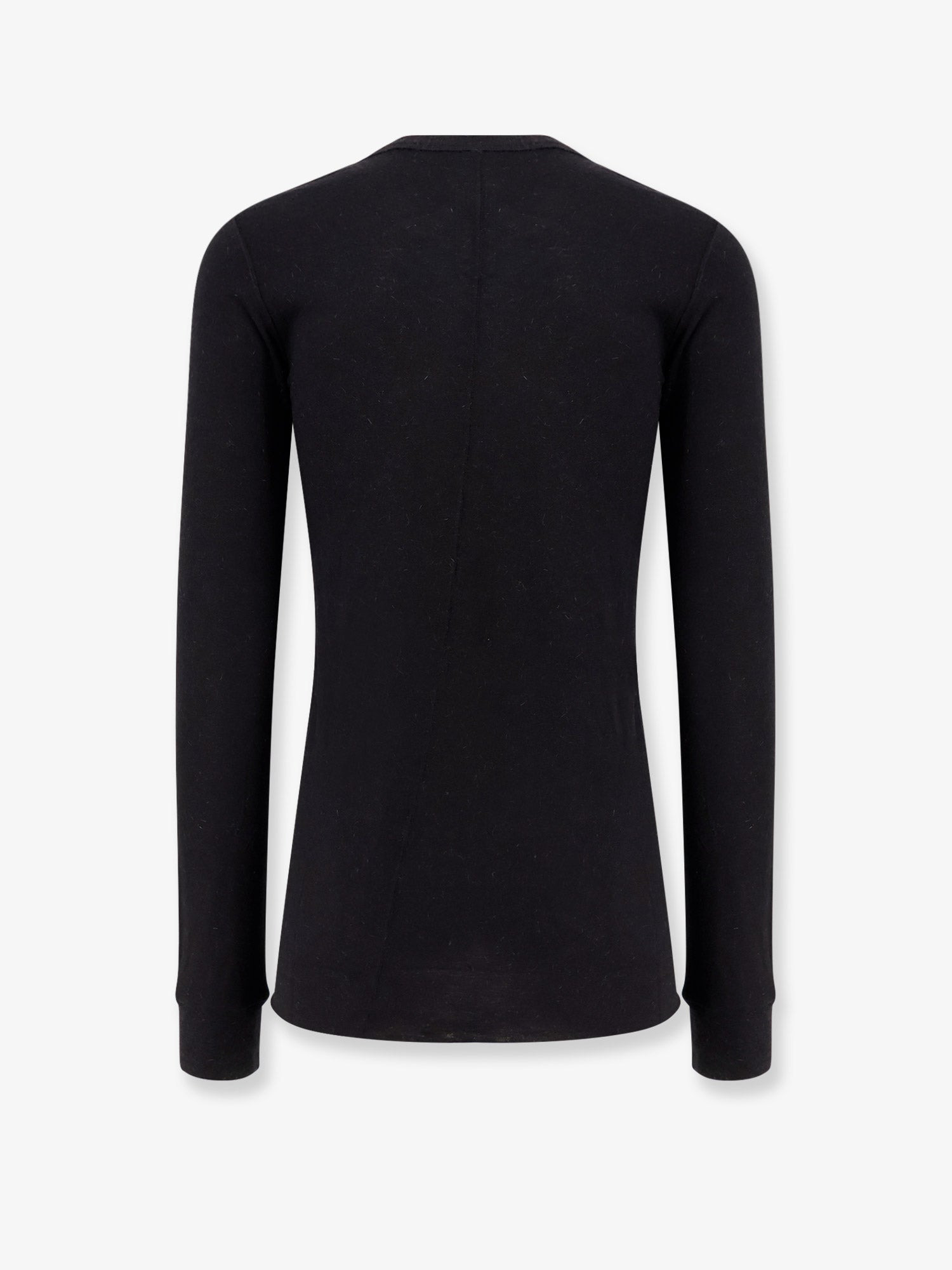 Rick Owens Men Basic Ls T Viscose Blend T-Shirt - 4