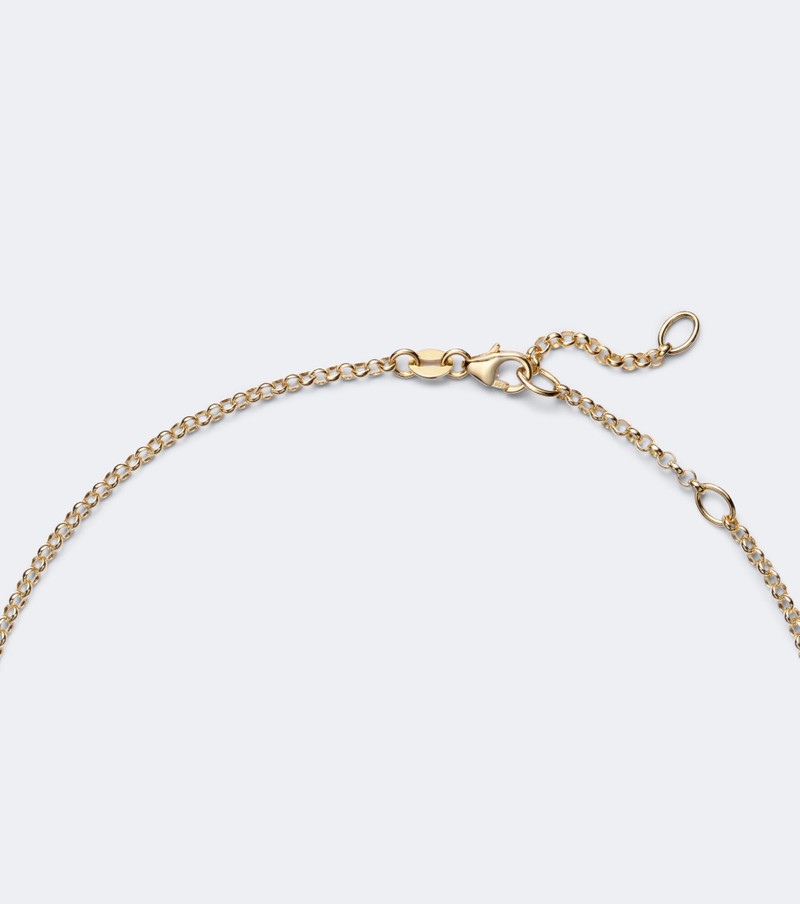 Belcher Small 18kt gold chain necklace 6