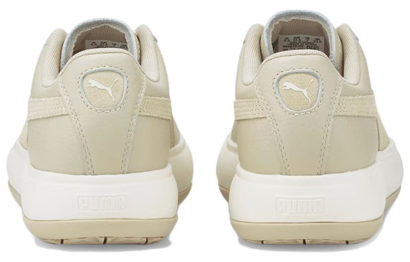 (WMNS) PUMA Suede Mayu Tonal Low Tops Casual Skateboarding Shoes Khaki 384870-02 - 5