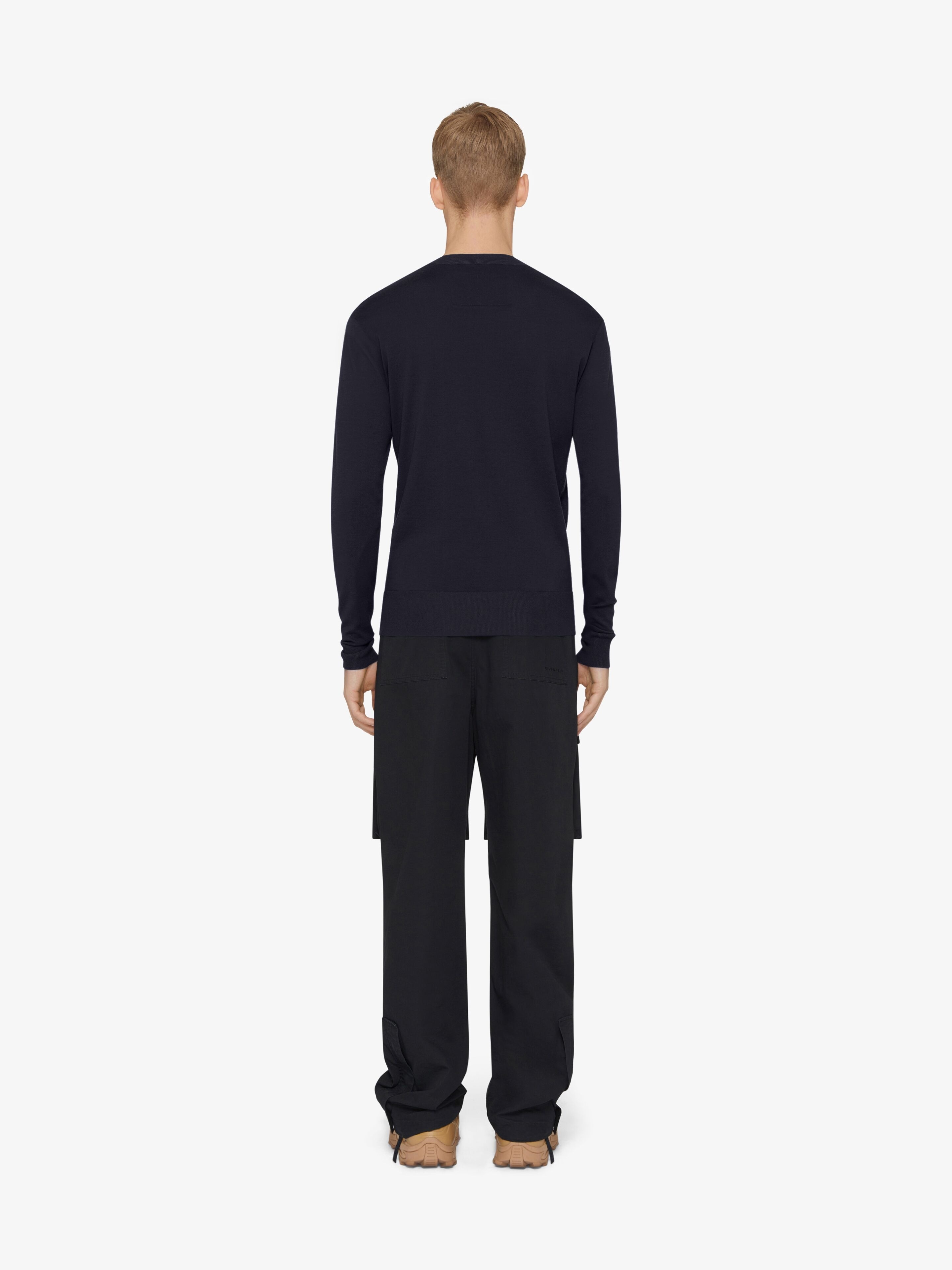 SWEATER IN COTTON AND SILK - 4