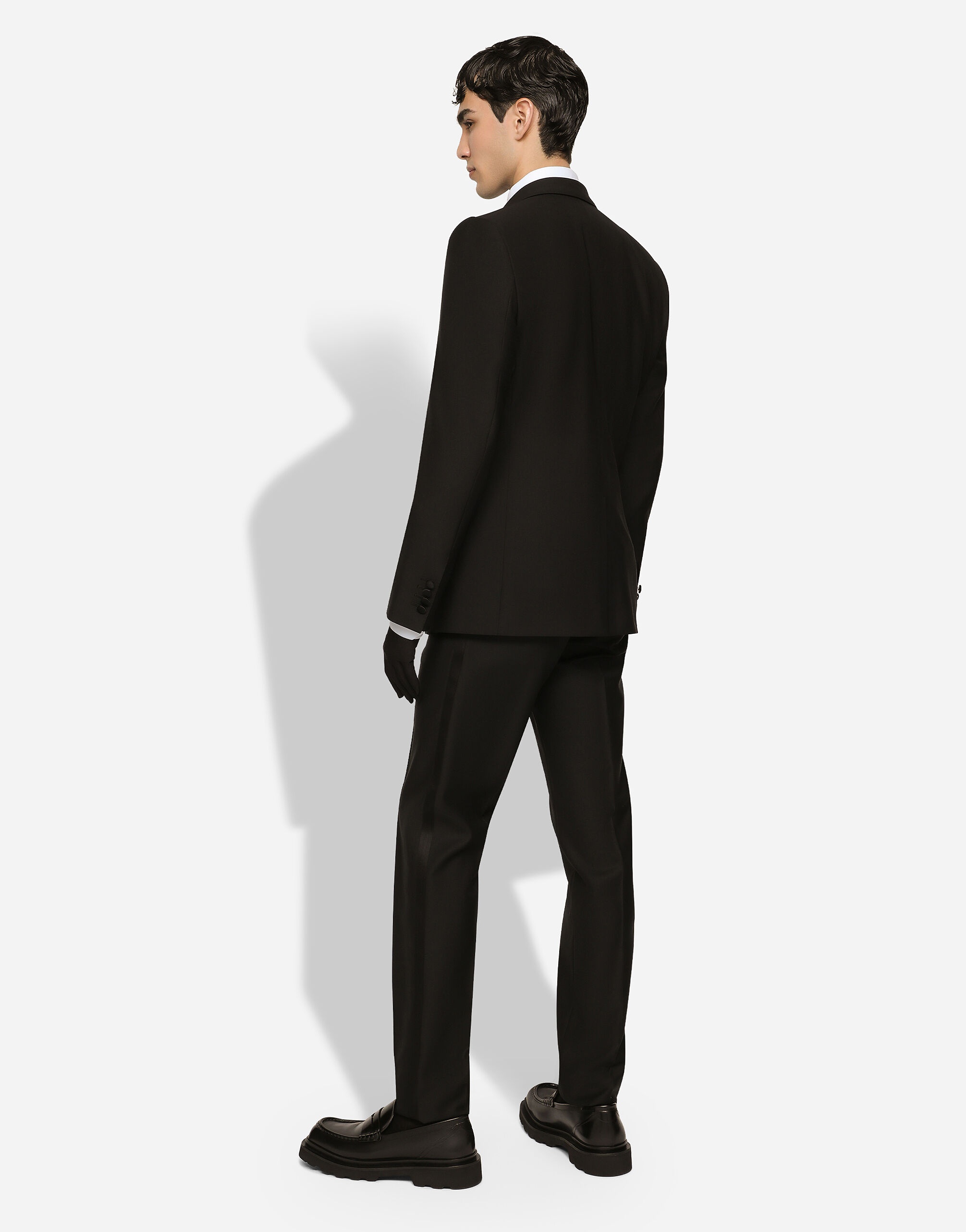 Wool and silk Martini-fit tuxedo suit - 3