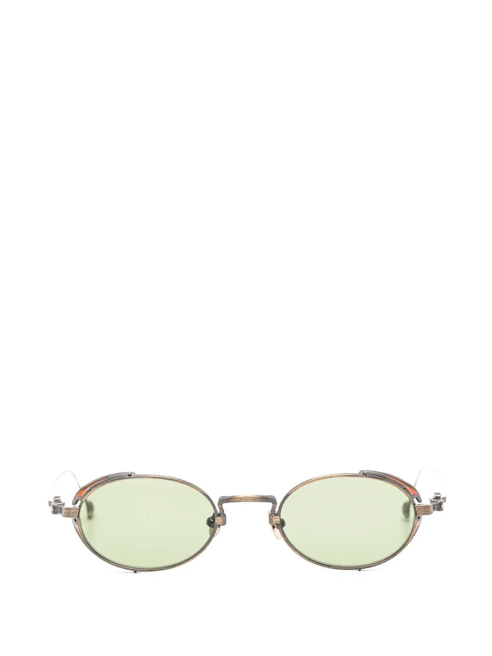 oval-frame sunglasses - 1