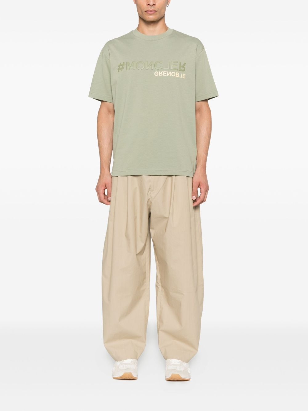 embroidered logo t-shirt - 2