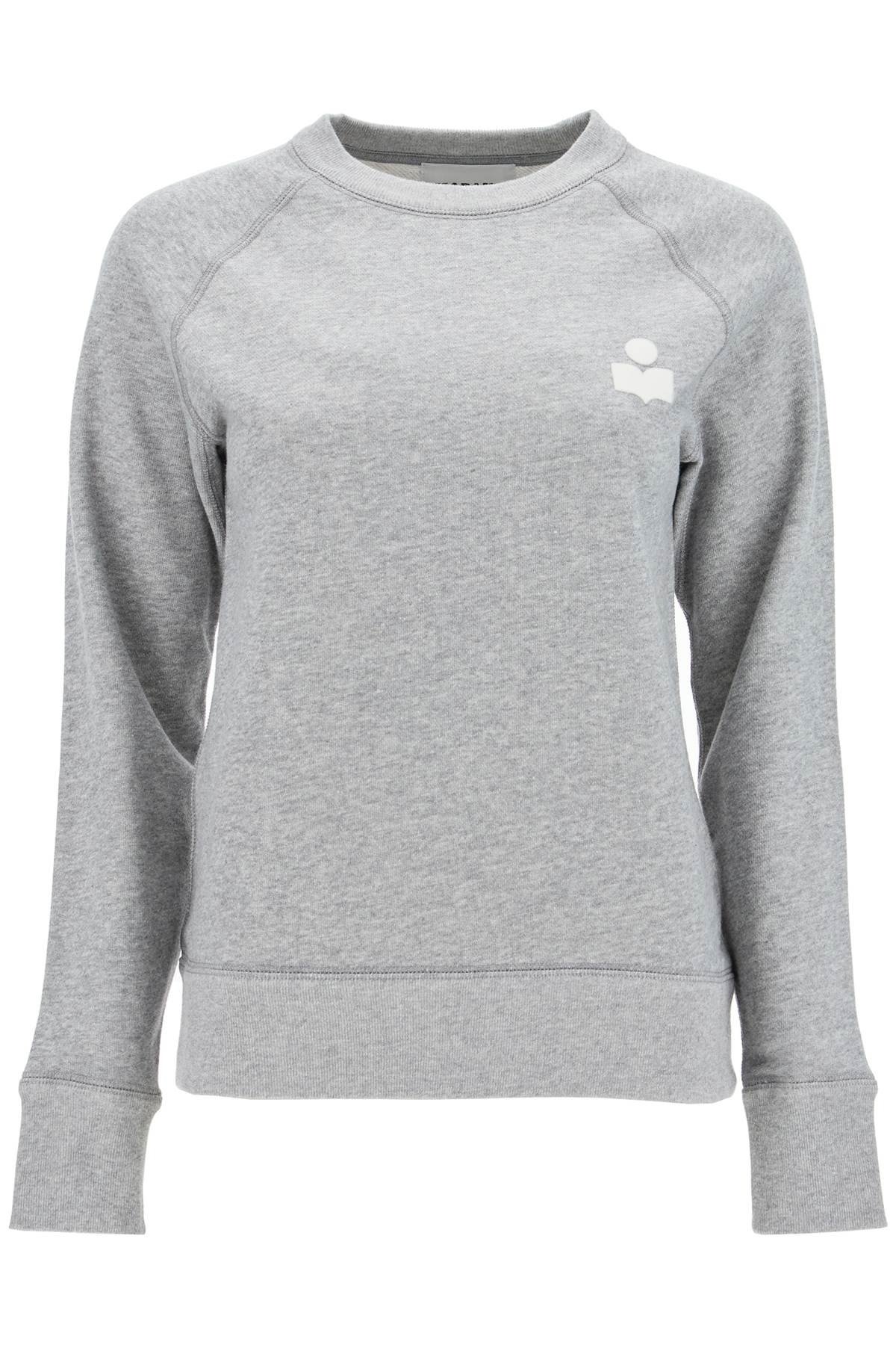 MILLA COTTON SWEATSHIRT WITH ROUND NECK - 1