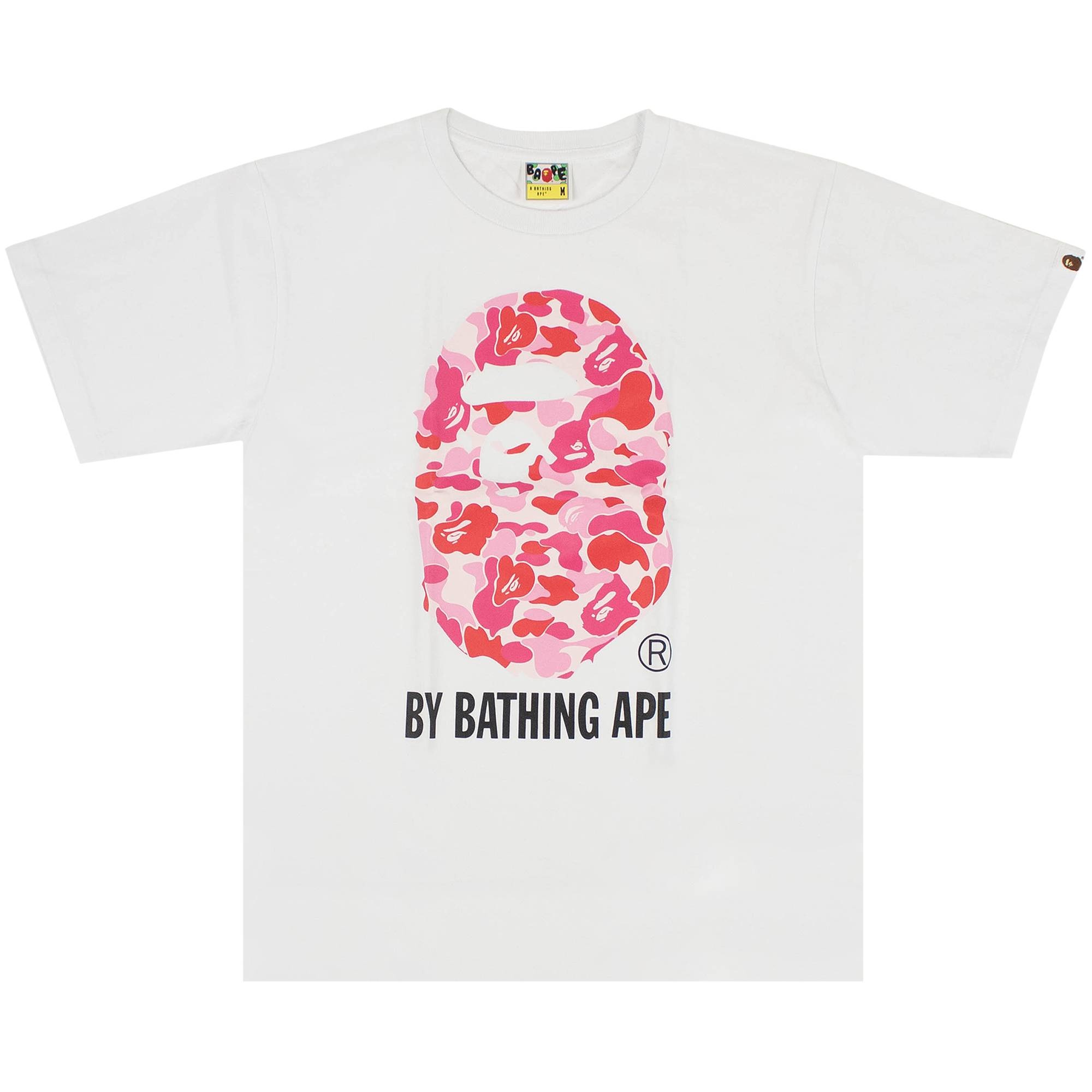 Bape Color Camo T-Shirt 'White/Pink' - 1