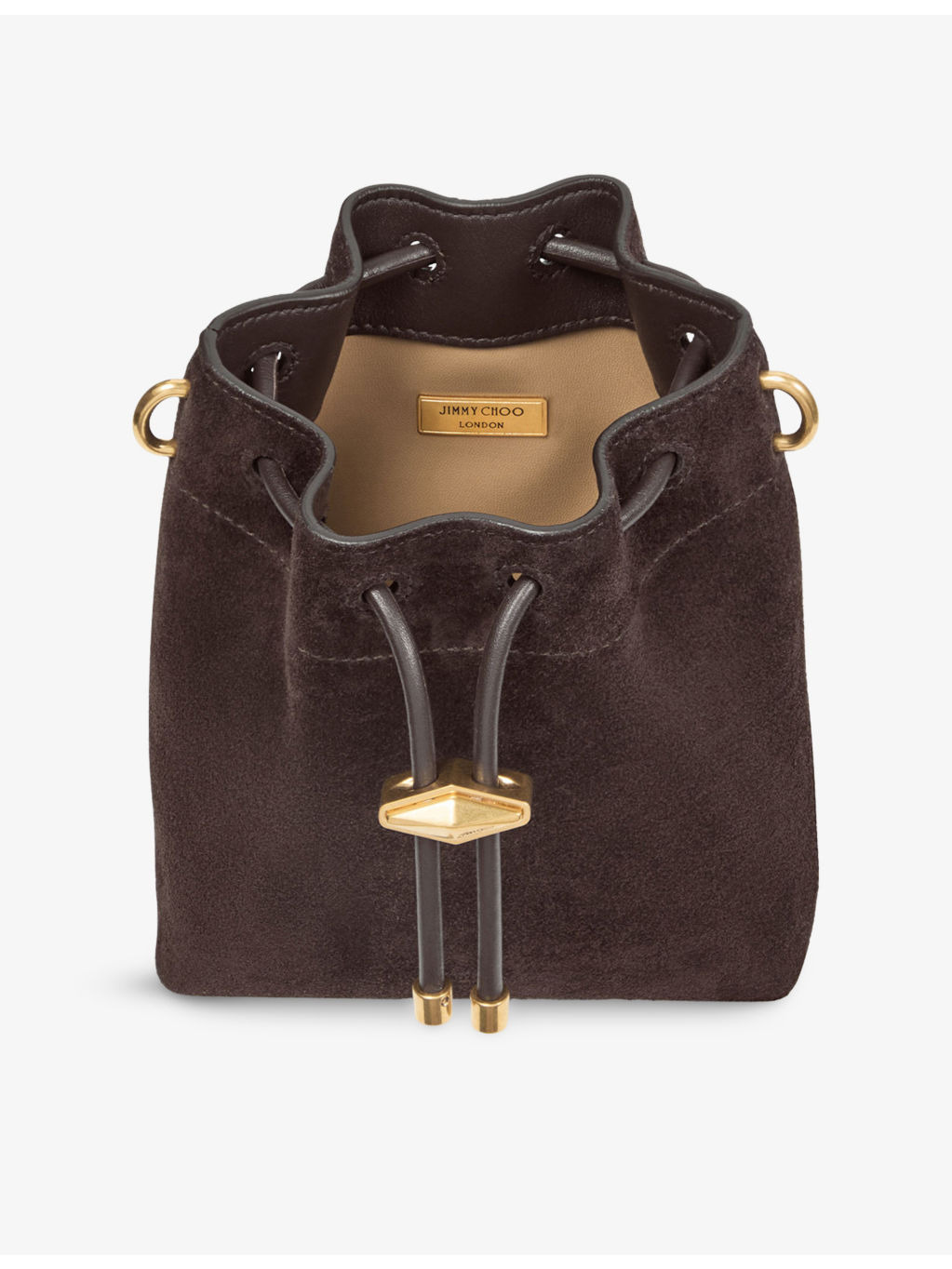 Cinch Mini Suede Cross Body Bag - 4
