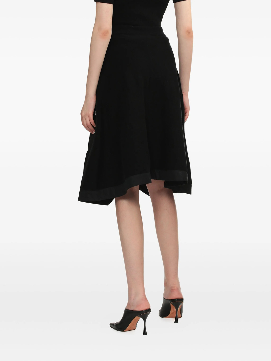 Utility Skirt With Poplin Combo - 4