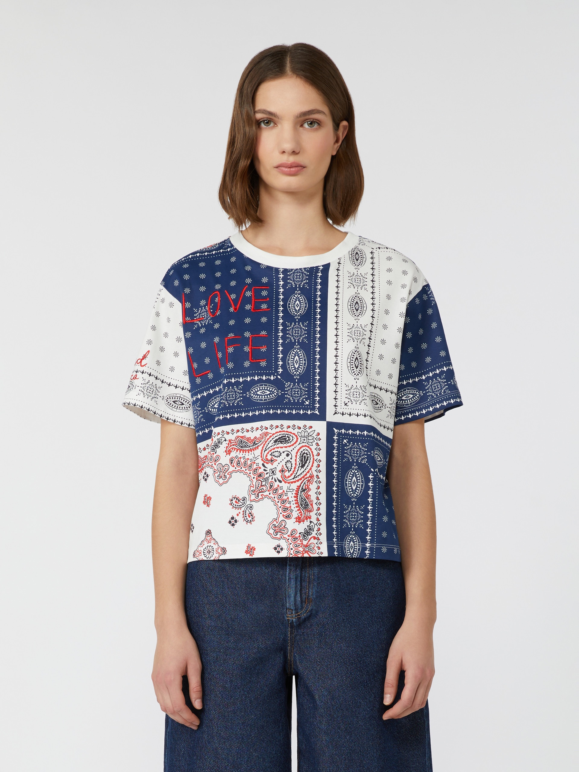 ACLINE Printed organic cotton T-shirt - 3