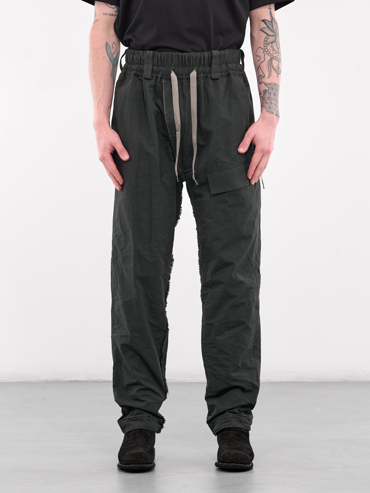 Taichi Murakami Elasticated Cargo Trousers | REVERSIBLE