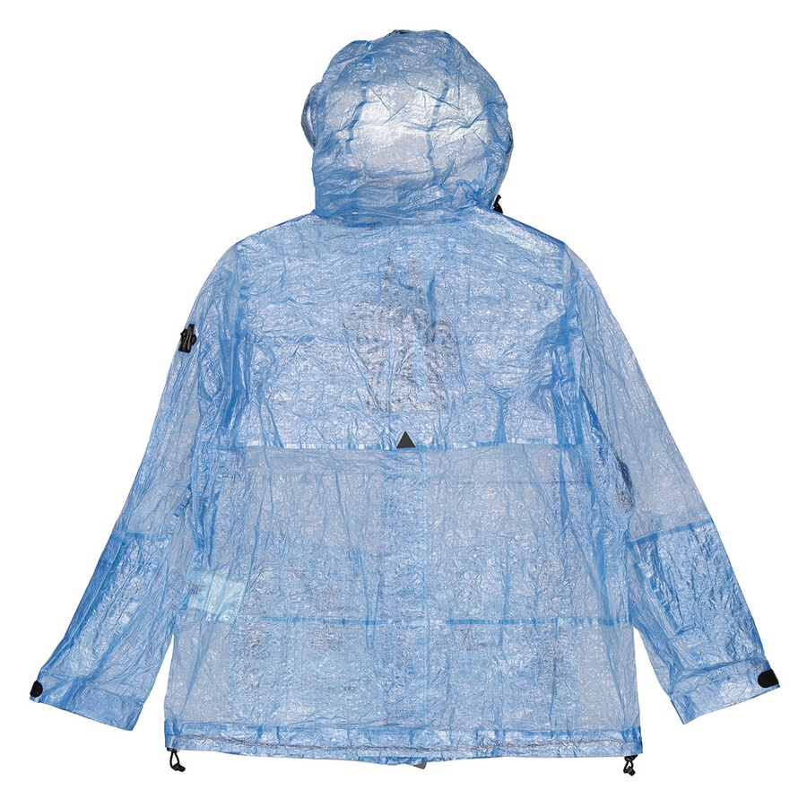 Moncler Ladies Day-namic Landry Crinkled Jacket - Bright Blue - 5