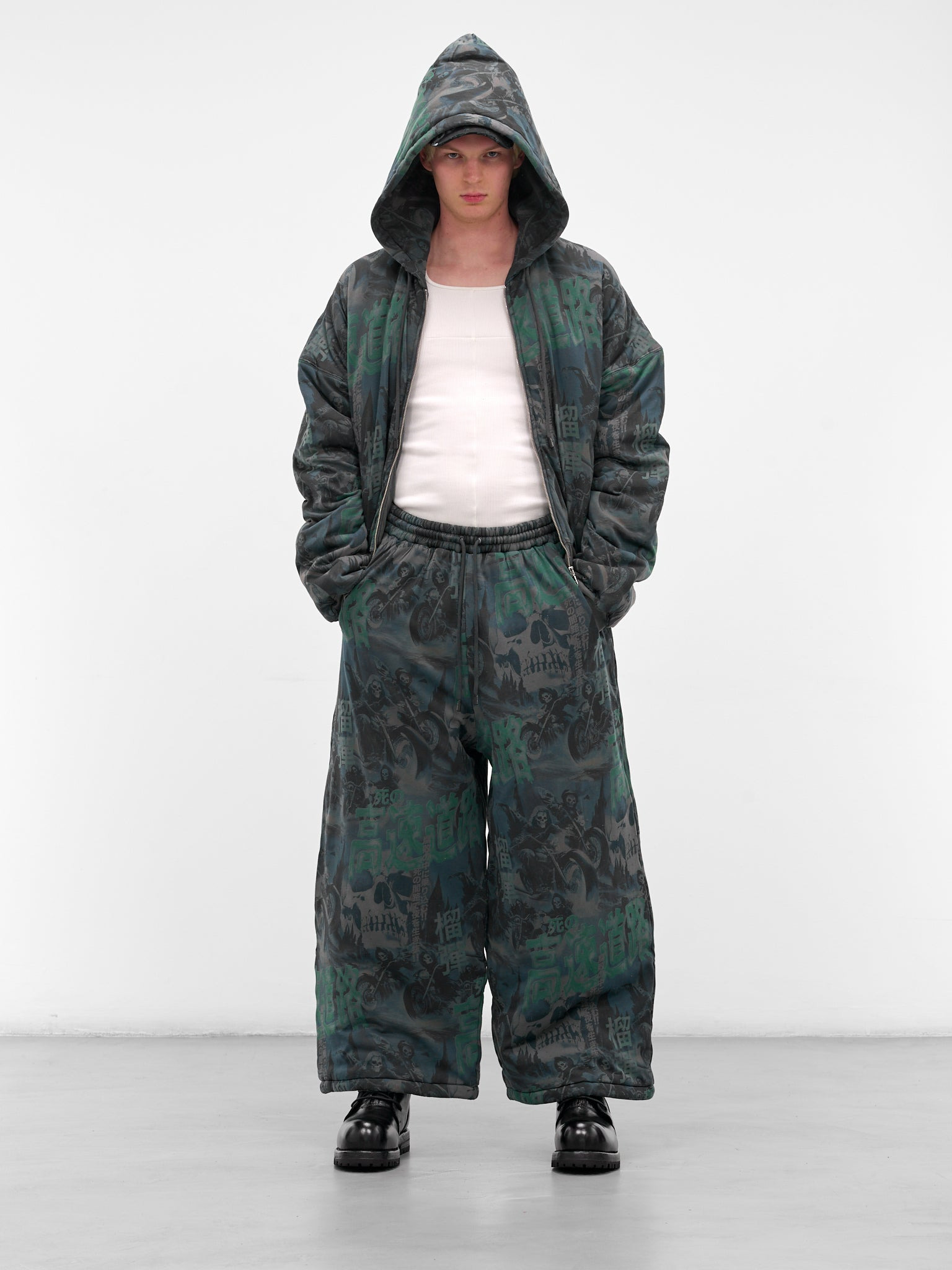 Ghost Rider Wadded Bontan Sweatpants - 6
