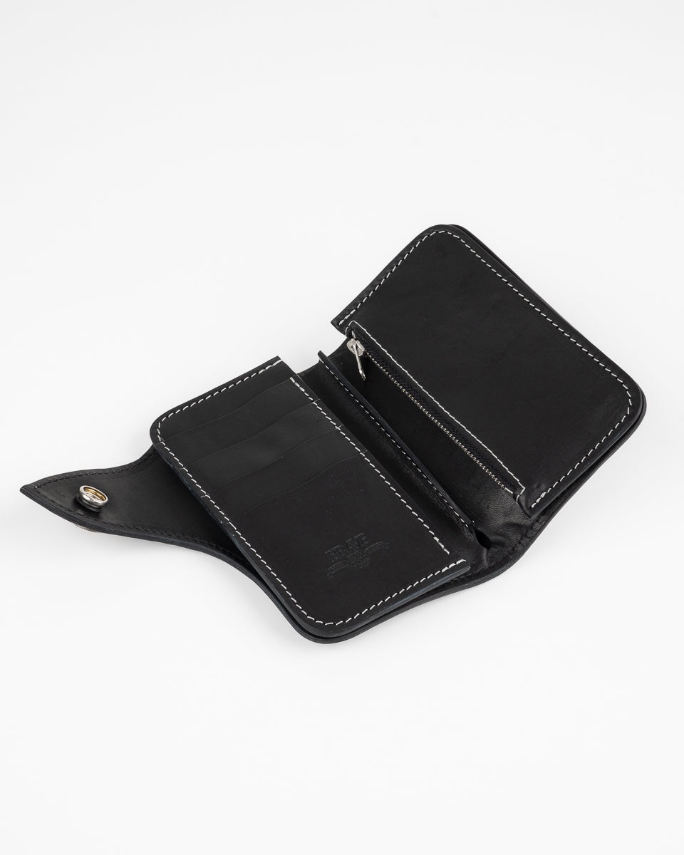 OGL BRAVE HORSEHIDE CONDOR MID WALLET - BLACK - 7