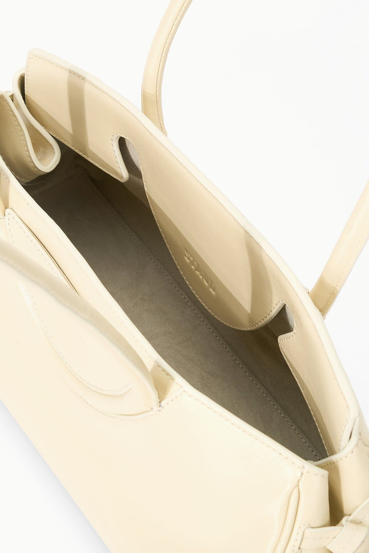 STAUD MAUDE SHOULDER BAG CREAM - 7