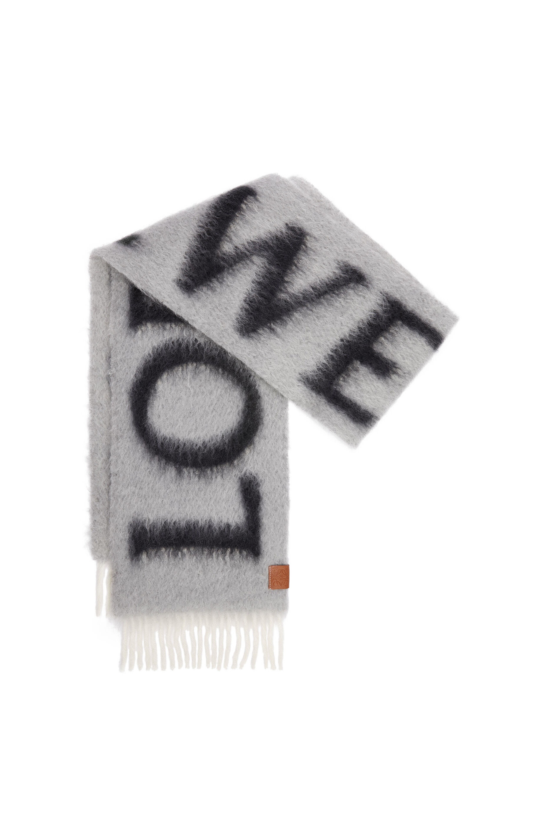 LOEWE scarf in wool and mohair - 2