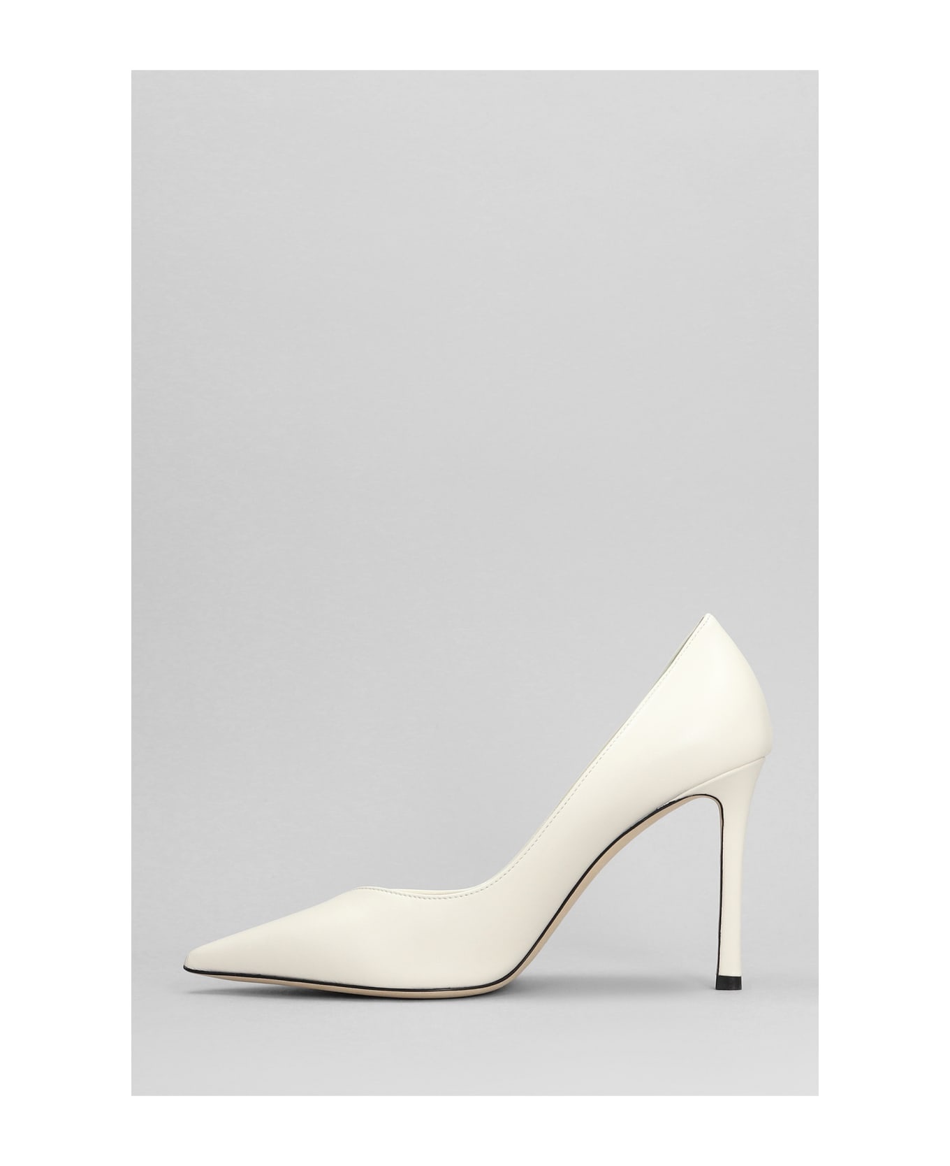 Cass 95 Pumps In Beige Patent Leather - 3