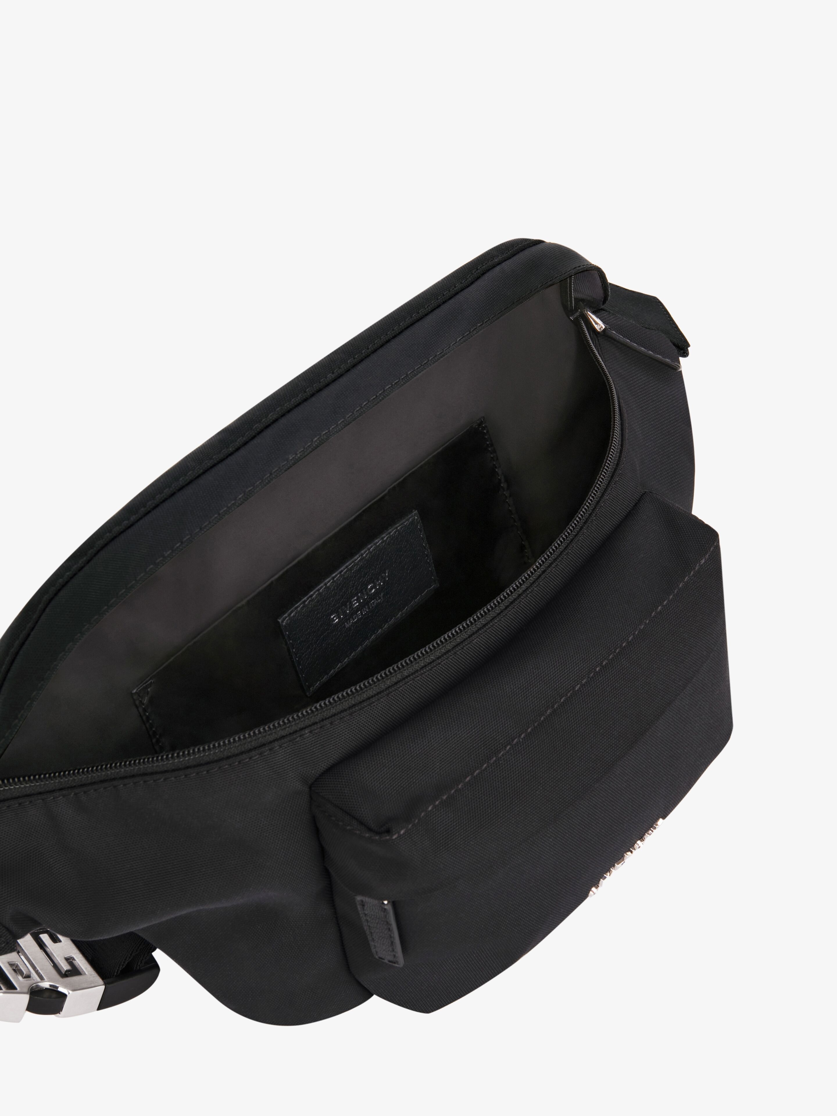 ESSENTIEL U FANNY PACK IN GIVENCHY EMBROIDERED CANVAS - 5