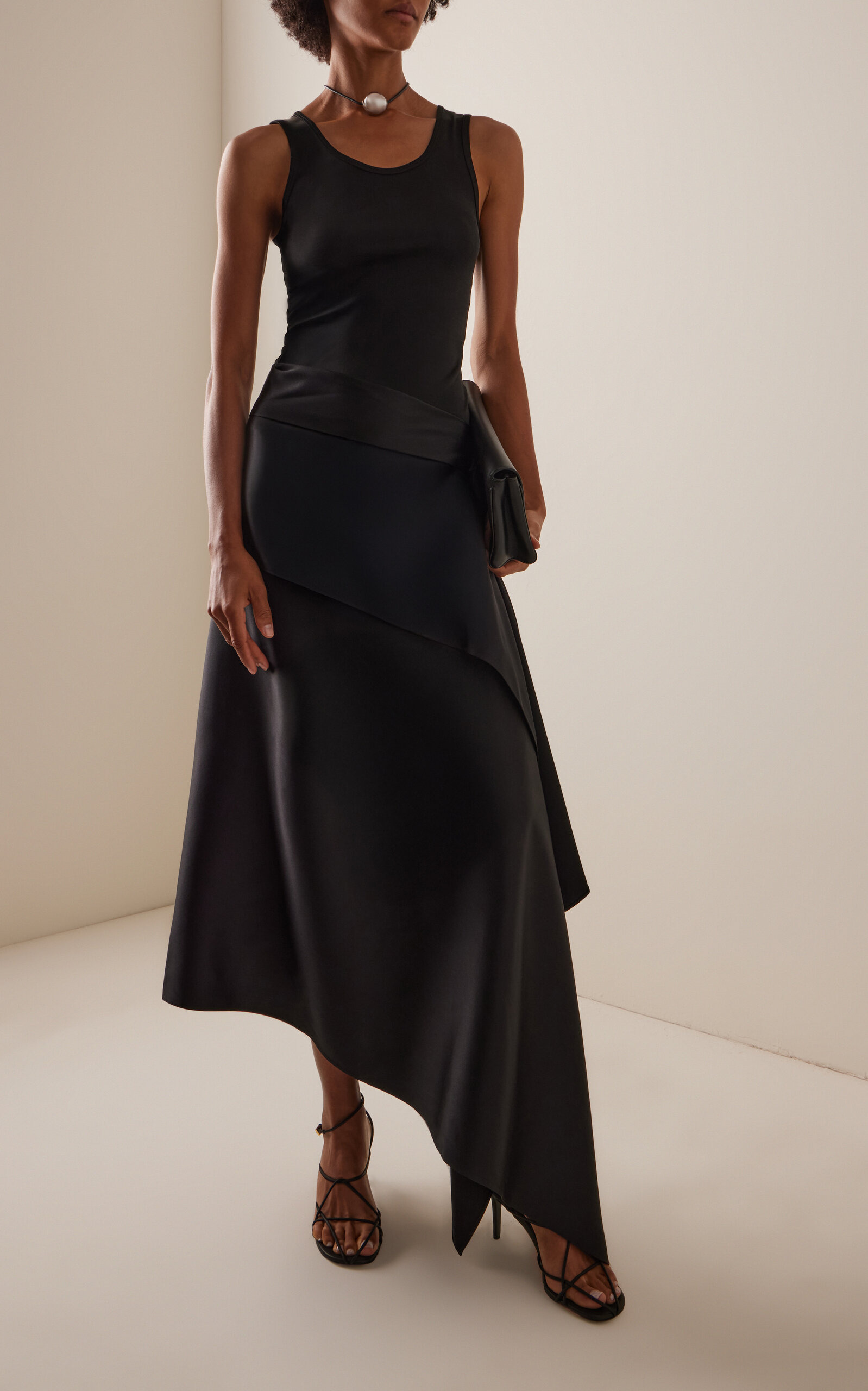 Teddi Silk Tank Top black - 3