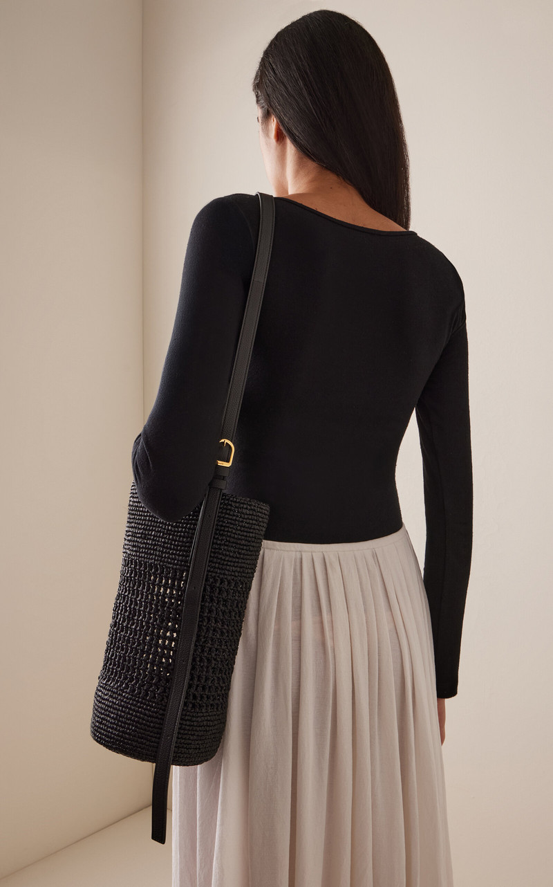 KHAITE Billie Small Bucket Bag black outlook