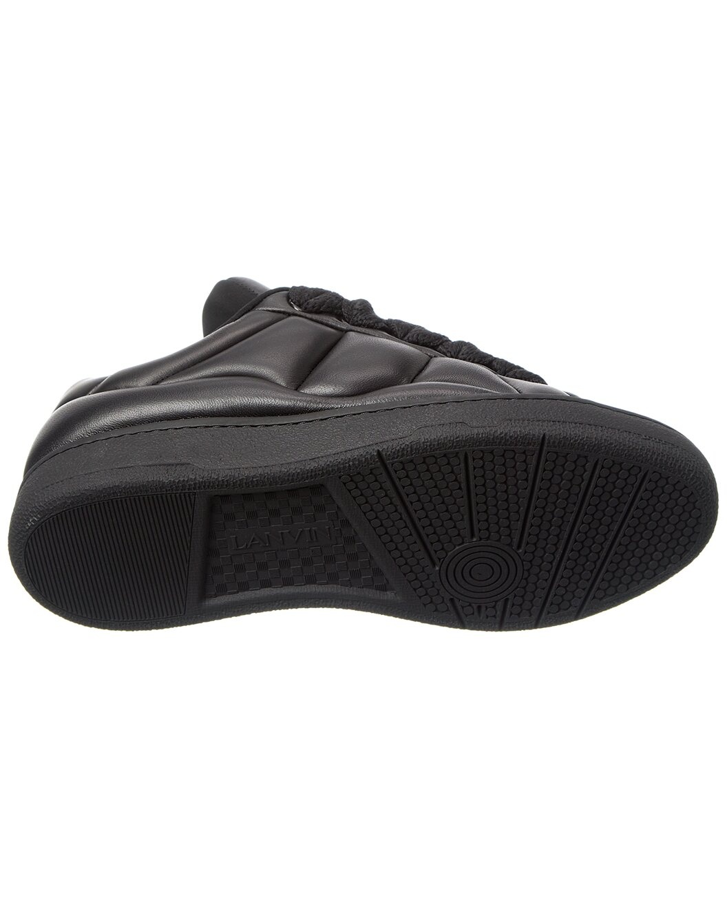 LANVIN Basses Curb XL Leather Sneaker - 4
