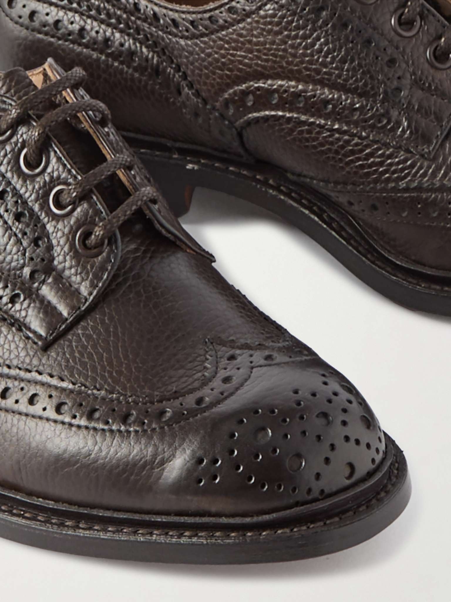 Bourton Full-Grain Leather Brogues - 6