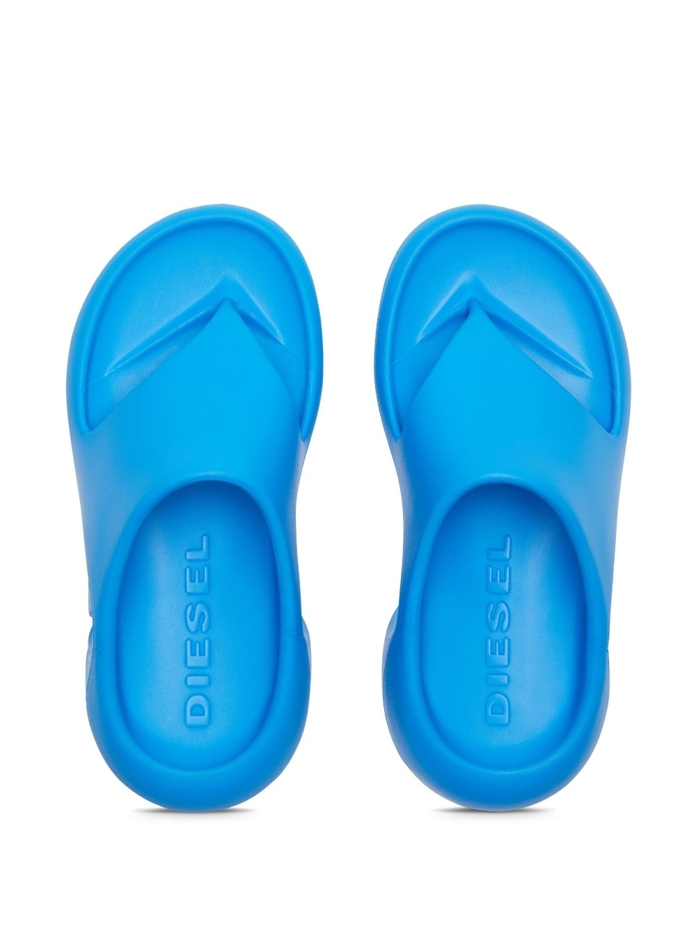 thong-strap slip-on sandals - 4