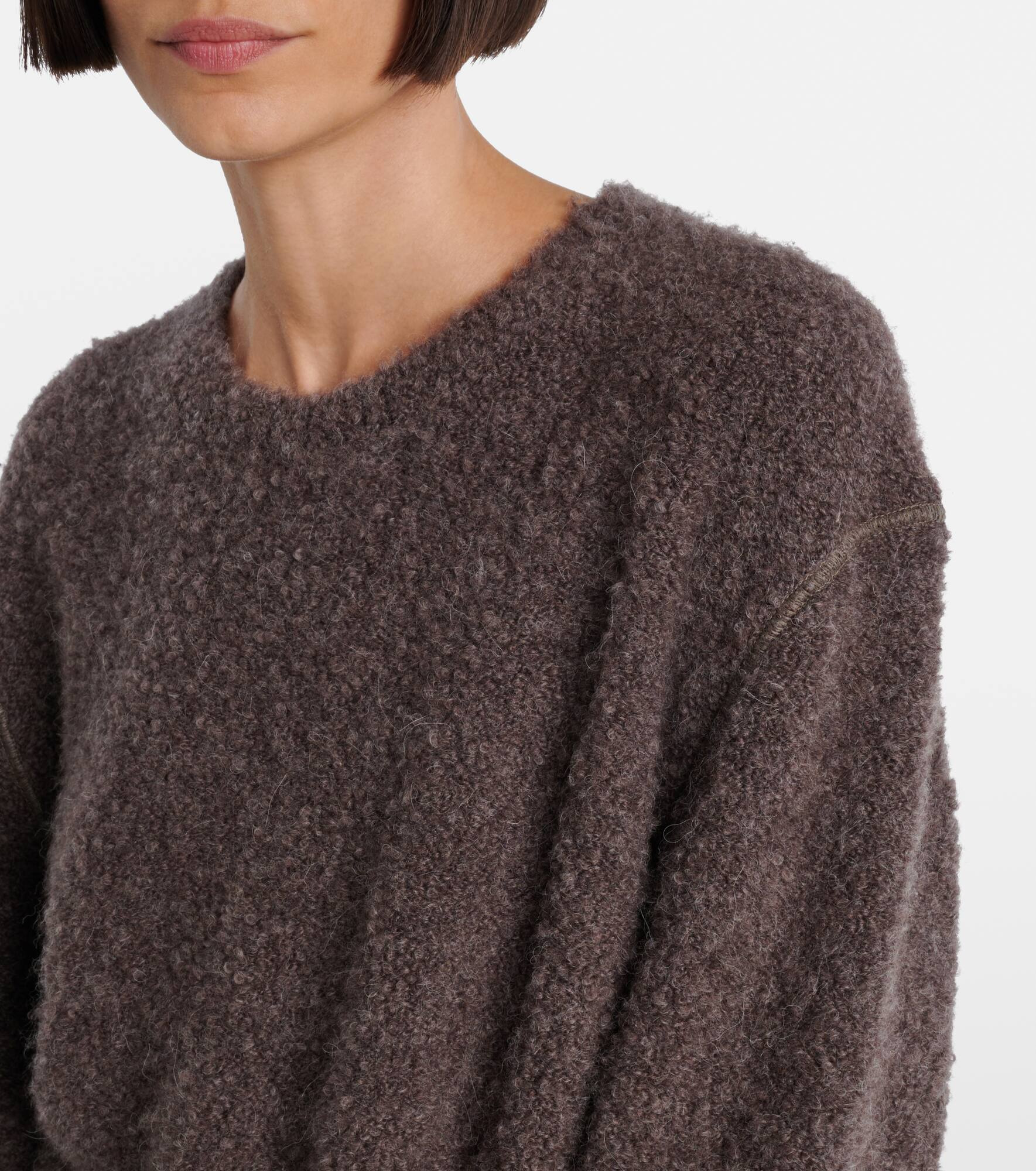 Leorina cashmere, alpaca, and silk sweater - 4