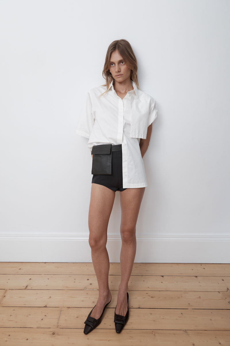 Utility Short Sleeve Shirt - Off White - 9
