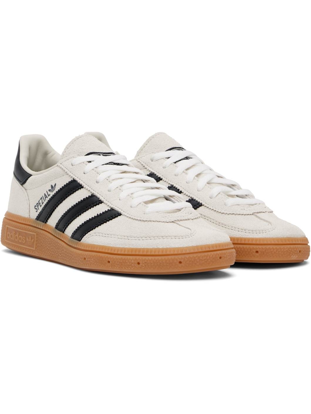 Gray Handball Spezial Sneakers - 4