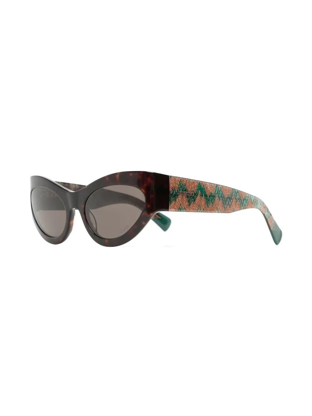 signature-zigzag cat-eye sunglasses - 2