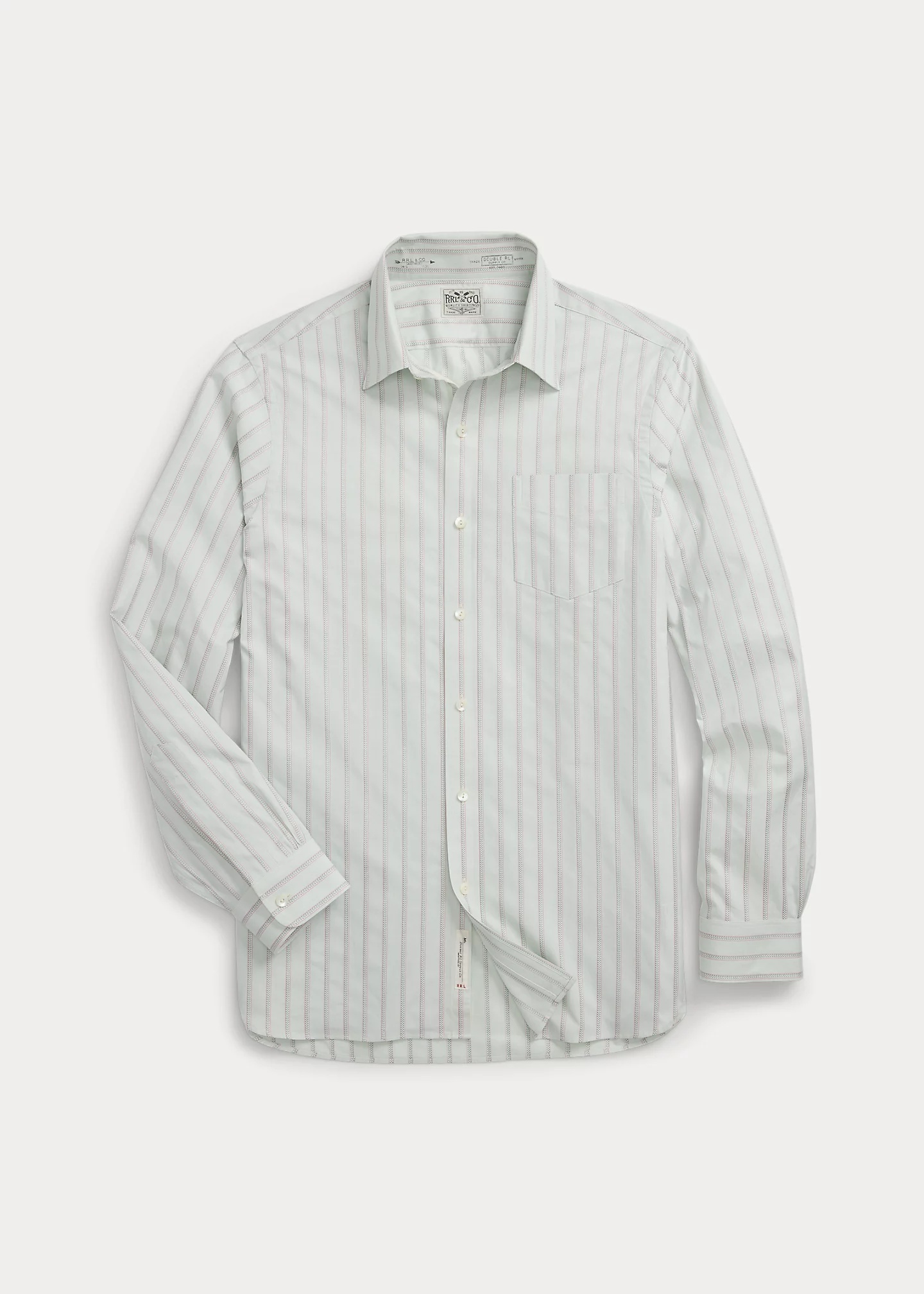 Slim Fit Striped Dobby Shirt - 6