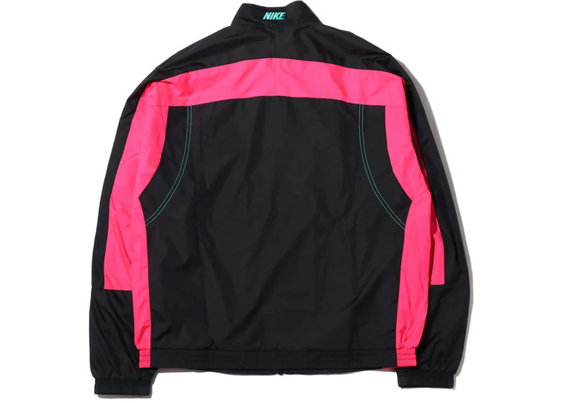 Nike Nike x Atmos NRG Vintage Patchwork Track Jacket Black/Hyper Pink/Hyper Jade outlook