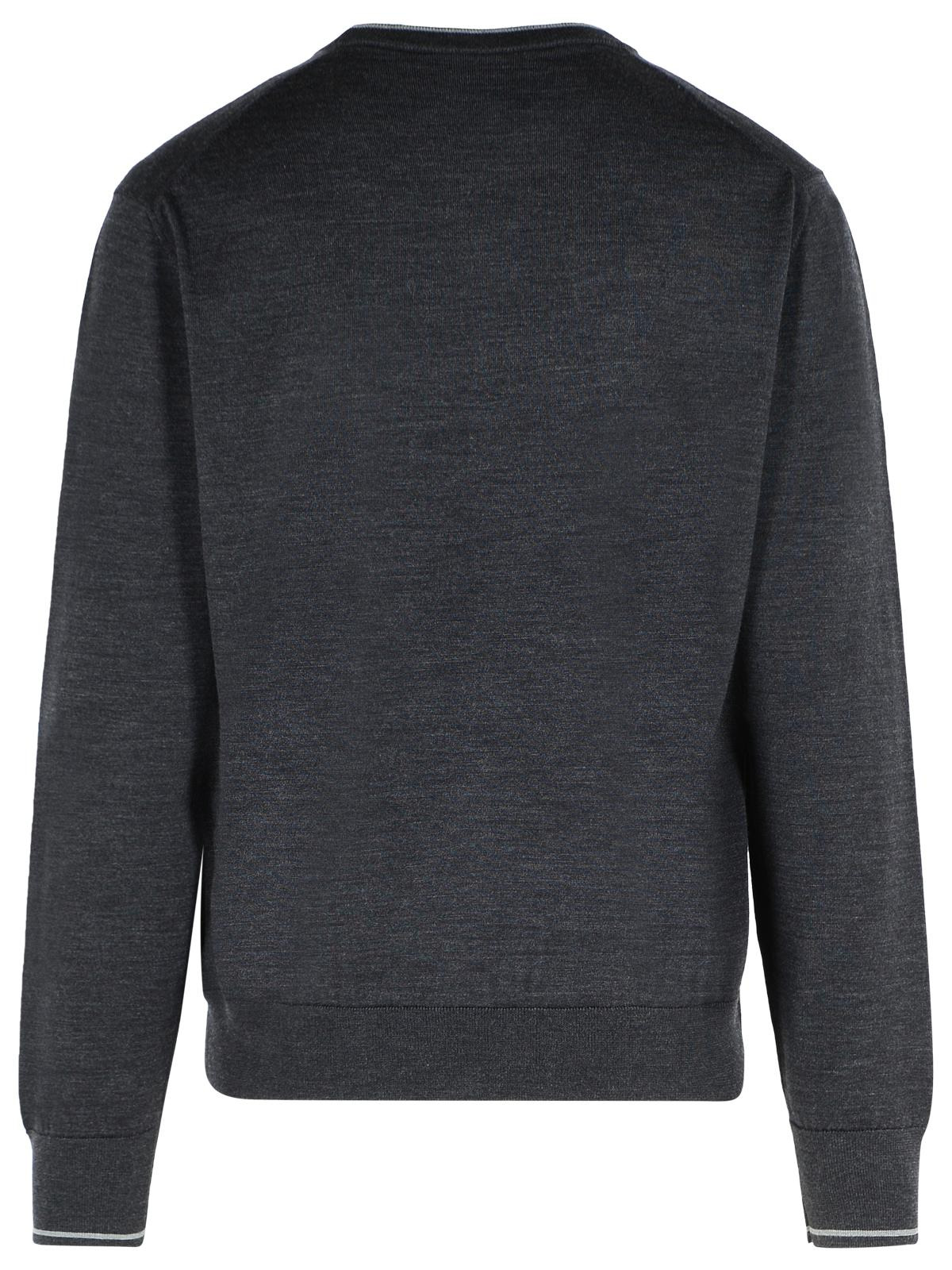 Dolce & Gabbana Grey Virgin Wool Sweater Men - 3