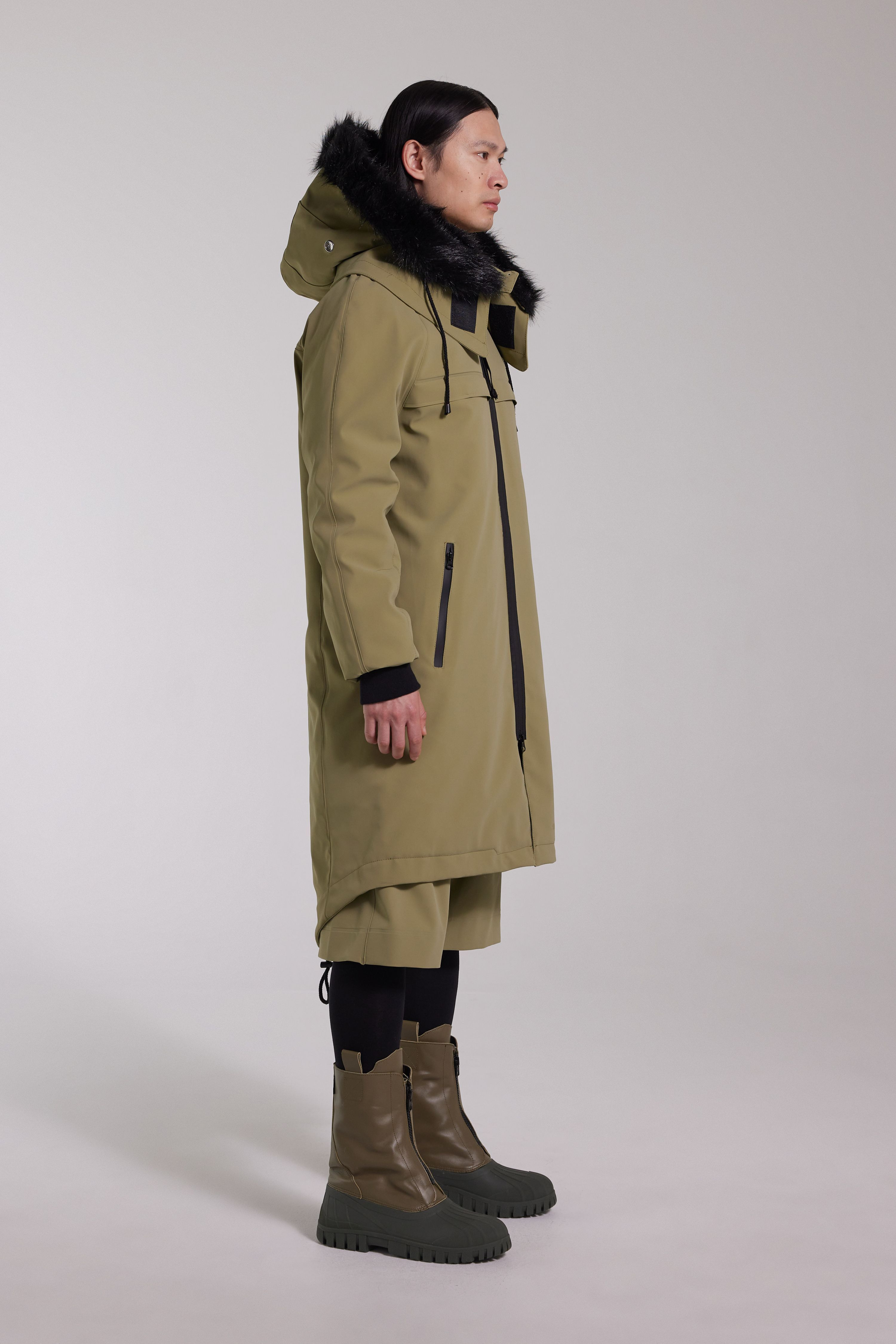 Kalix Matte Parka Aloe - 3
