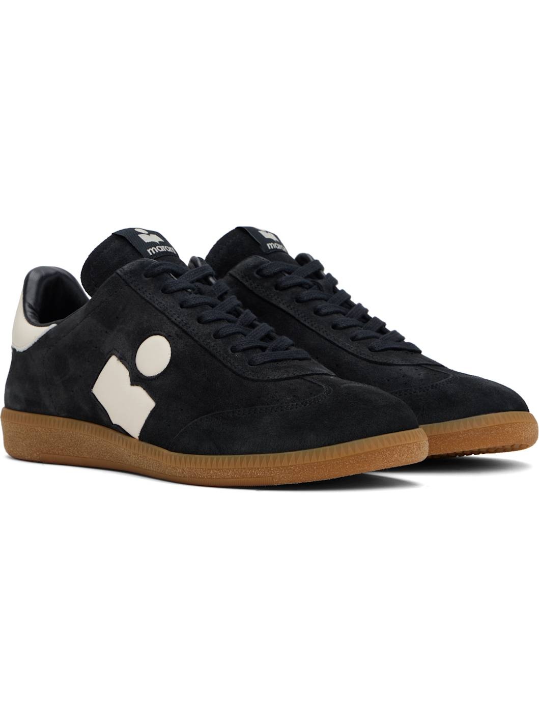 Black & Off-White Bryce Sneakers - 4