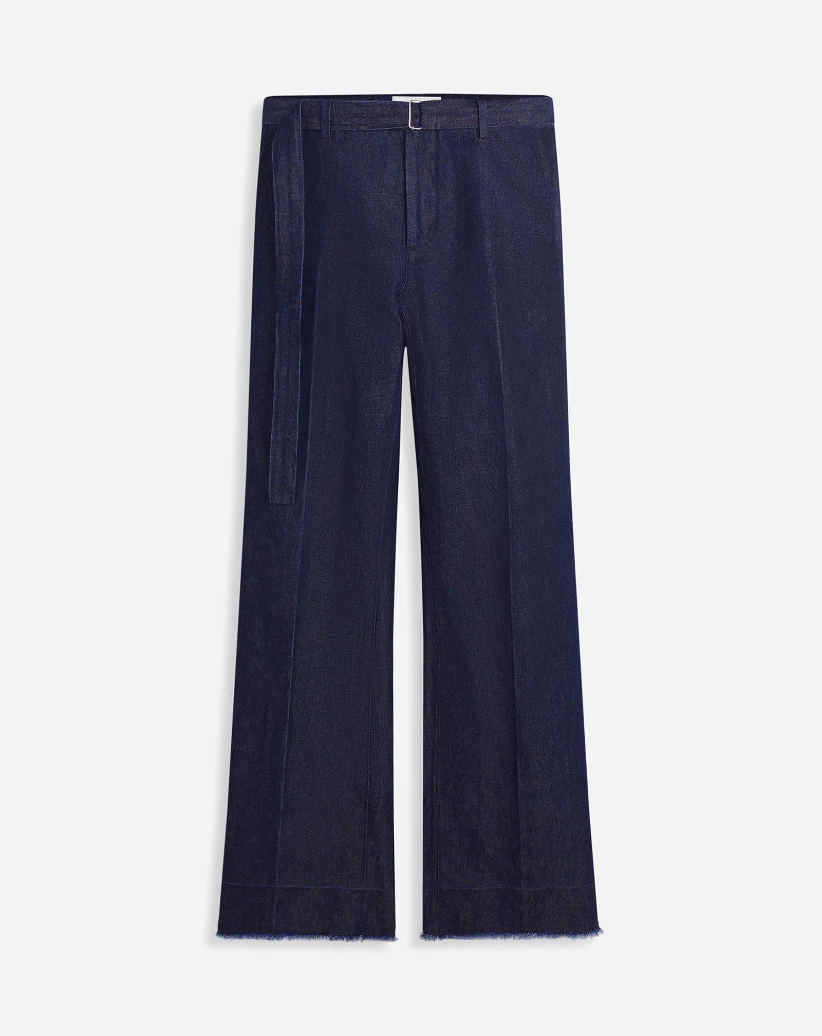 RAW-HEM DENIM PANTS - 1